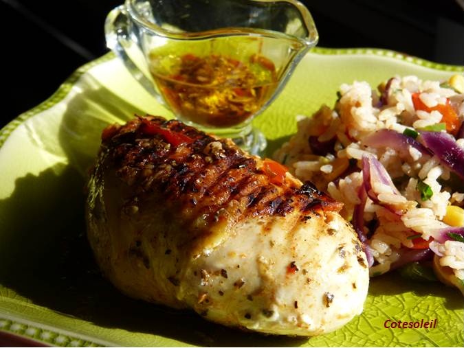 Poulet grillé à la portugaise
