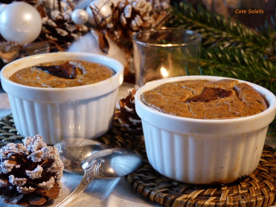 Flans aux cèpes