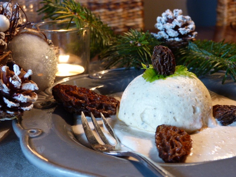 Mousseline de volaille aux truffes